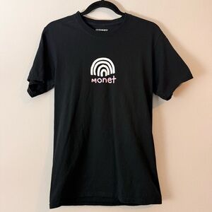 Monet Skateboards Black Tee